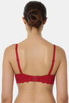 Triumph Padded Non Wired Full Coverage T-Shirt Bra - Red — thumbnail 3