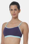 Triumph Double Layered Non Wired Full Coverage Bralette - Violet — thumbnail 3
