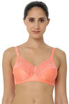 Triumph Double Layered Non Wired Full Coverage Super Support Bra - Orange — thumbnail 1