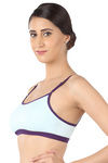 Triumph Double Layered Non Wired Full Coverage Tube Bra - Mint Blue — thumbnail 2