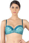 Triumph Padded Wired 3/4th Coverage T-Shirt Bra - Green — thumbnail 1