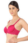 Triumph Padded Wired Full Coverage T-Shirt Bra - Pink — thumbnail 2