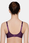 Triumph Padded Wired Full Coverage T-Shirt Bra - Plum Purple — thumbnail 2
