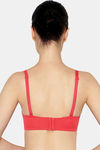 Triumph Padded Wired Medium Coverage T-Shirt Bra - Red — thumbnail 3