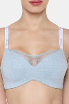 Triumph Padded Non Wired Full Coverage T-Shirt Bra - Dk Turquoise — thumbnail 5