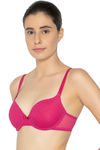 Triumph Padded Wired 3/4th Coverage T-Shirt Bra - Pink — thumbnail 2