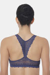 Triumph Padded Non Wired Medium Coverage T-Shirt Bra - True Navy — thumbnail 2
