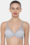 Triumph Padded Wired Medium Coverage Lace Bra - Grey — thumbnail 1