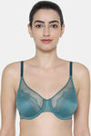 Triumph Single Layered Wired Medium Coverage T-Shirt Bra - Mysterious Green — thumbnail 1