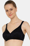 Triumph Double Layered Non Wired Full Coverage Super Support Bra - Black — thumbnail 3