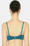 Triumph Padded Non Wired 3/4th Coverage T-Shirt Bra - Green — thumbnail 3