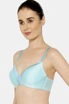 Triumph Padded Non Wired Full Coverage T-Shirt Bra - Green — thumbnail 3