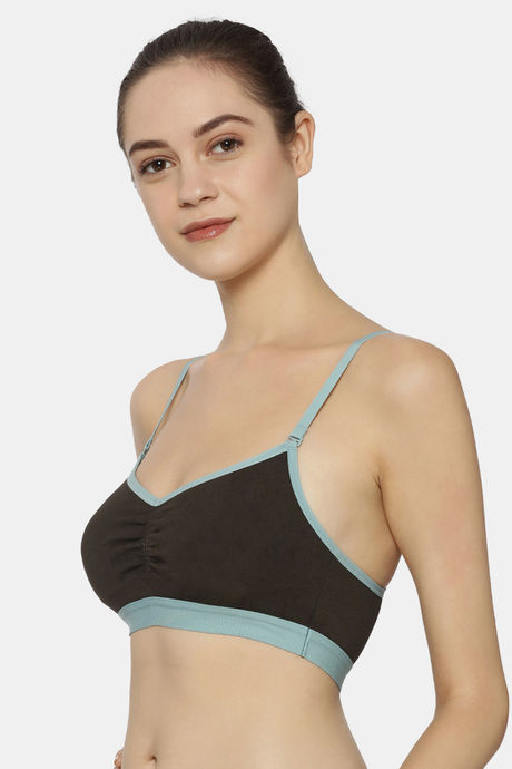 Triumph Padded Non Wired Medium Coverage T-Shirt Bra - Grey Combination — image 4