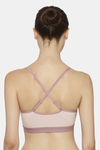 Triumph Padded Non Wired Medium Coverage T-Shirt Bra - Pink Combo — thumbnail 3