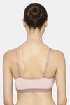 Triumph Double Layered Non Wired Full Coverage Bralette - Pink — thumbnail 3