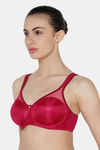 Triumph Double Layered Non Wired Medium Coverage T-Shirt Bra - Passion Fruit — thumbnail 3