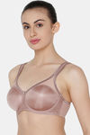 Triumph Double Layered Wired Medium Coverage T-Shirt Bra - Chocolate Mousse — thumbnail 3