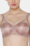 Triumph Double Layered Wired Medium Coverage T-Shirt Bra - Chocolate Mousse — thumbnail 4