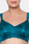 Triumph Single Layered Non Wired Full Coverage Minimiser Bra - Mystic Sea — thumbnail 4