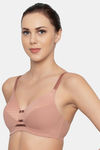 Triumph Padded Non Wired Medium Coverage Sag Lift Bra - Toasted Almond — thumbnail 3
