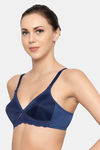 Triumph Padded Non Wired Medium Coverage Sag Lift Bra - Deep Water — thumbnail 3