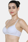 Triumph Padded Non Wired Medium Coverage T-Shirt Bra - White — thumbnail 2