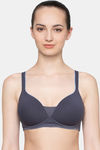 Triumph Padded Non Wired Medium Coverage T-Shirt Bra - Pebble Grey — thumbnail 1