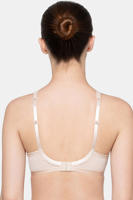Triumph Padded Wired Medium Coverage T-Shirt Bra - Nude Beige — image 3