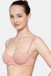 Triumph Padded Wired Medium Coverage T-Shirt Bra - Golden Caramel — thumbnail 3