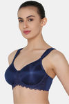 Triumph Double Layered Wired Medium Coverage T-Shirt Bra - Deep Water — thumbnail 3