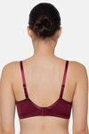 Triumph Padded Non Wired Medium Coverage Lace Bra - Woodrose — thumbnail 2