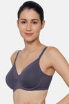 Triumph Single Layered Wired Full Coverage Minimiser Bra - Pebble Grey — thumbnail 3