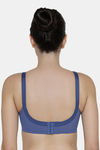 Triumph Single Layered Non Wired Full Coverage Sag Lift Bra - Blue — thumbnail 2