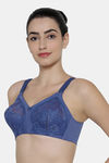 Triumph Single Layered Non Wired Full Coverage Sag Lift Bra - Blue — thumbnail 3