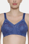 Triumph Single Layered Non Wired Full Coverage Sag Lift Bra - Blue — thumbnail 4
