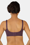 Triumph Double Layered Non Wired Medium Coverage T-Shirt Bra - Plum — thumbnail 2