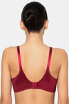 Triumph Double Layered Non Wired Medium Coverage T-Shirt Bra - Rumba Red — thumbnail 2