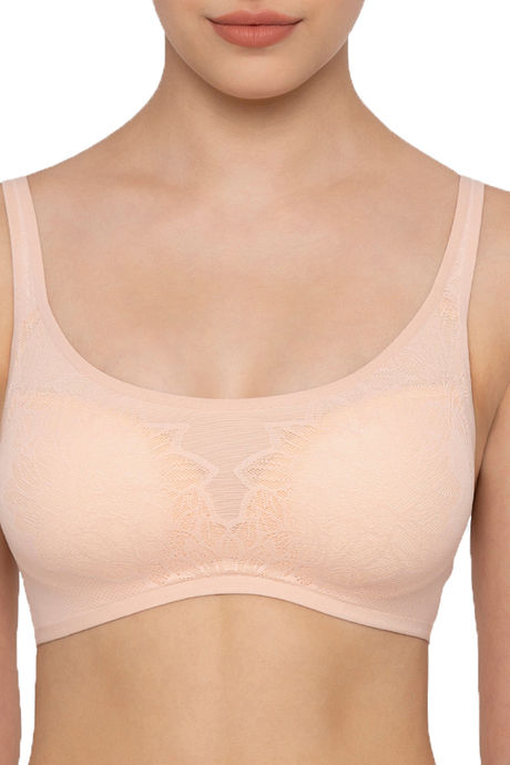 Triumph Padded Non Wired Medium Coverage T-Shirt Bra - Light Brown — image 4