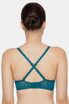 Triumph Padded Non Wired Medium Coverage T-Shirt Bra - Mystic Sea — thumbnail 5