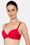Triumph Padded Wired Medium Coverage Push-Up Bra - Red Passion — thumbnail 3