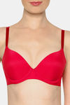 Triumph Padded Wired Medium Coverage Push-Up Bra - Red Passion — thumbnail 4