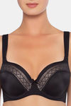 Triumph Padded Wired Medium Coverage T-Shirt Bra - Black — thumbnail 4