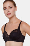 Triumph Single Layered Wired Medium Coverage Minimiser Bra - Black — thumbnail 3