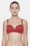 Triumph Padded Non Wired Medium Coverage T-Shirt Bra - Cinnabar — thumbnail 1