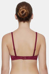 Triumph Padded Wired Medium Coverage Sag Lift Bra - Bordeaux — thumbnail 2
