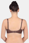 Triumph Double Layered Wired Medium Coverage T-Shirt Bra - Chocolate — thumbnail 2