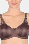 Triumph Double Layered Wired Medium Coverage T-Shirt Bra - Chocolate — thumbnail 4