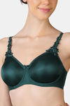 Triumph Double Layered Wired Medium Coverage T-Shirt Bra - Royal Green — thumbnail 4