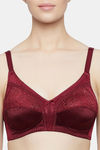 Triumph Single Layered Non Wired Full Coverage Sag Lift Bra - Woodrose — thumbnail 4