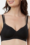 Triumph Padded Non Wired Medium Coverage T-Shirt Bra - Black — thumbnail 4